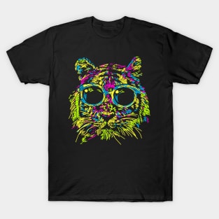 Sketchy Face Tabby T-Shirt